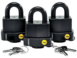 weather proof padlocks