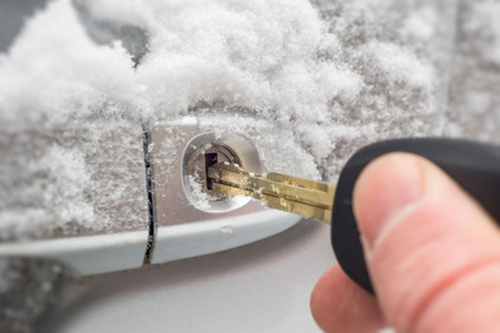 Frozen Door Locks